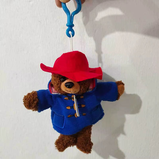 Britain Paddington Bear Plush Dolls Kawaii Small Bear Stuffed Dolls High Quality Children Christmas Birthday Gifts 30Cm