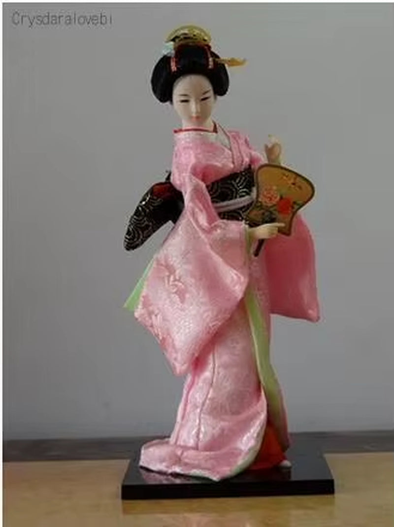 30Cm Statuette Ethnic Japanese Geisha Dolls Kimono Dolls Belle Girl Lady Collection Home Decoration Miniature Figurines