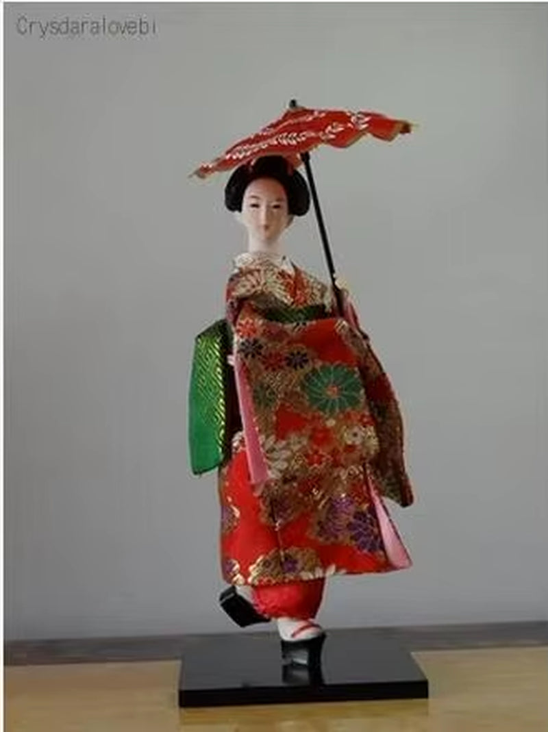 30Cm Statuette Ethnic Japanese Geisha Dolls Kimono Dolls Belle Girl Lady Collection Home Decoration Miniature Figurines