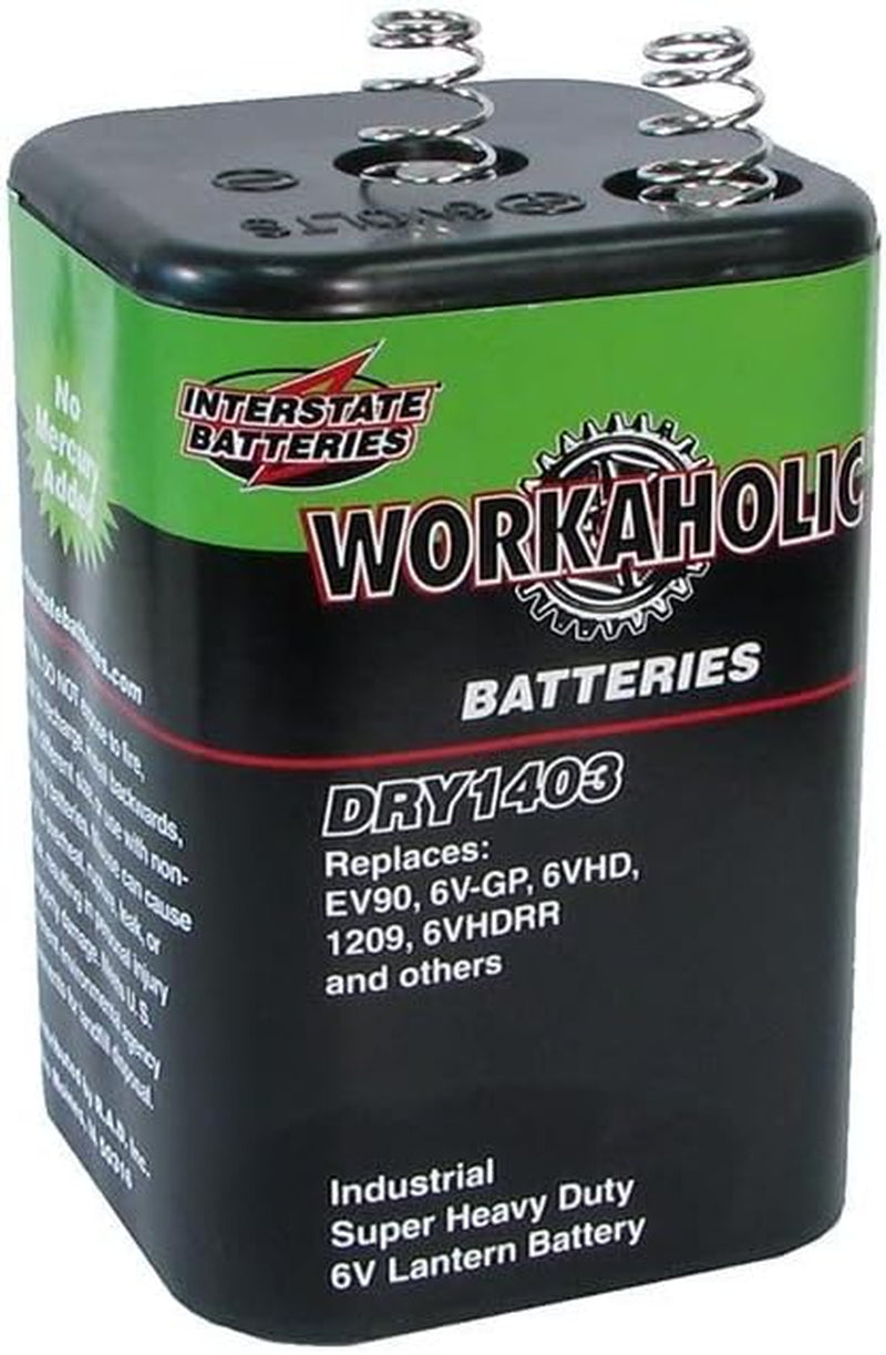 6 Volt Battery, HD Lantern Battery (DRY1403)