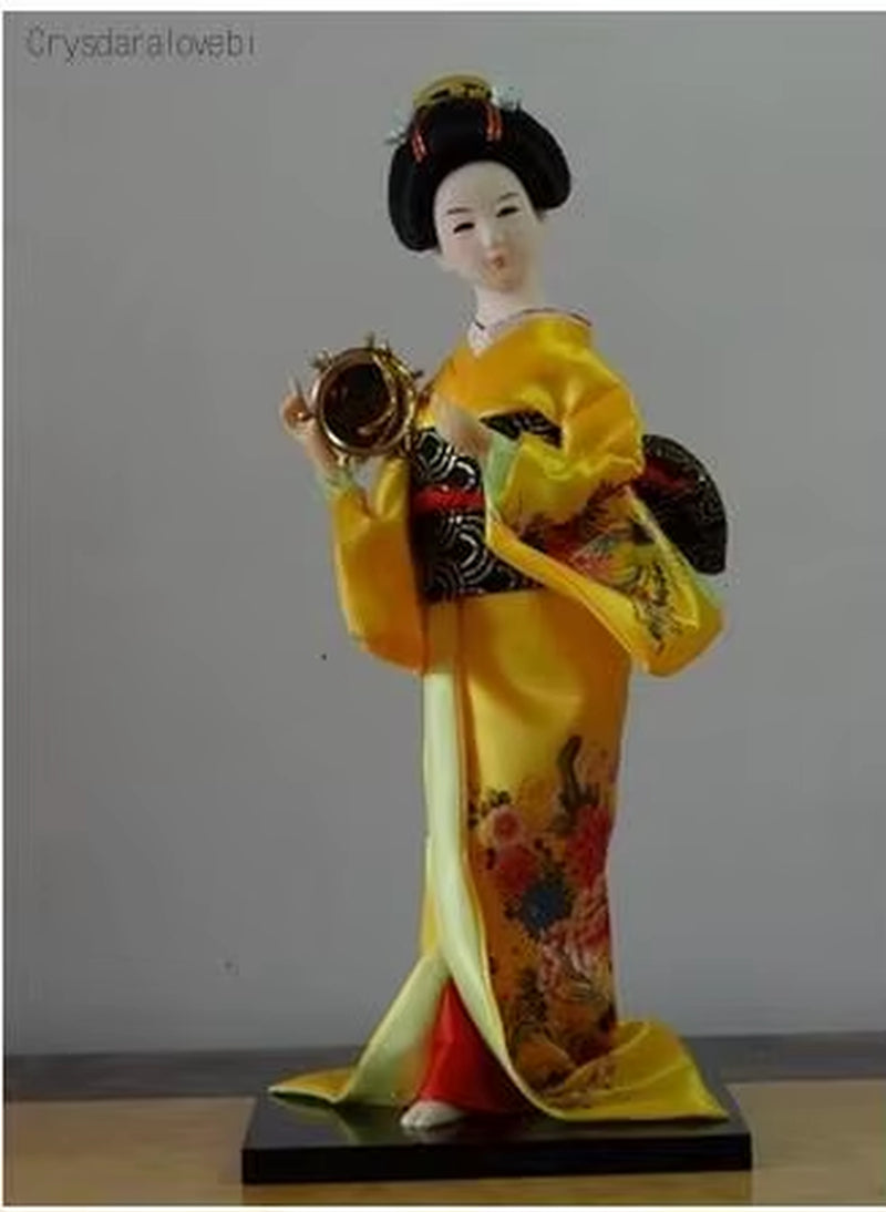 30Cm Statuette Ethnic Japanese Geisha Dolls Kimono Dolls Belle Girl Lady Collection Home Decoration Miniature Figurines