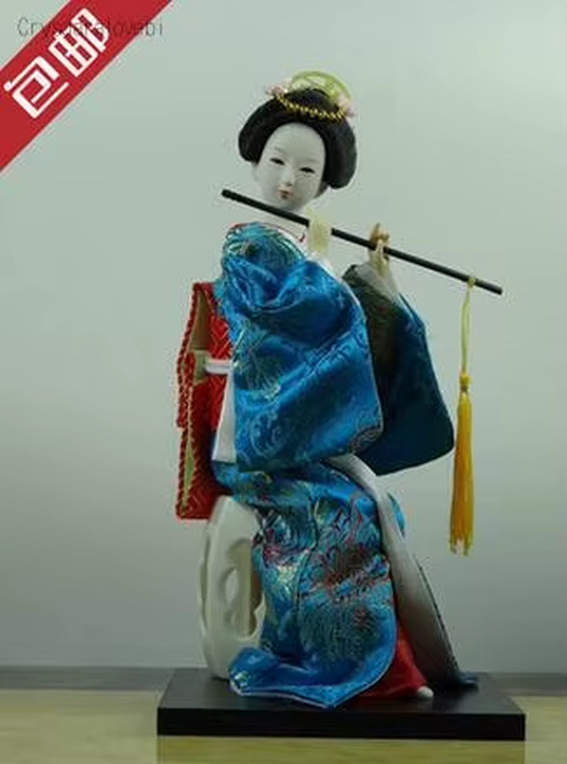 30Cm Statuette Ethnic Japanese Geisha Dolls Kimono Dolls Belle Girl Lady Collection Home Decoration Miniature Figurines