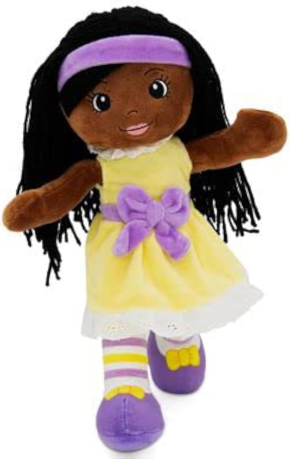 14" Soft Baby Doll - Plush Rag Dolls for 2 Year Old Girls & Boys, Toddler & Infants - Kaylie - Soft Dolls for Girls - Baby First Doll - Cloth Dolls for Toddlers - Soft Plush Doll